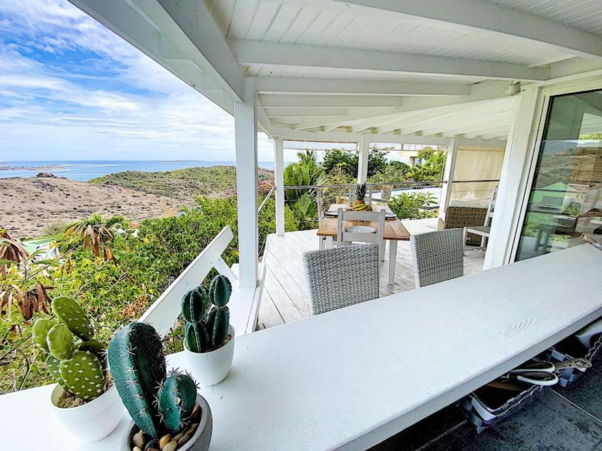 Villa Cazou, Sea View, Private Pool, Wifi 100Mbps Oyster Pond Экстерьер фото